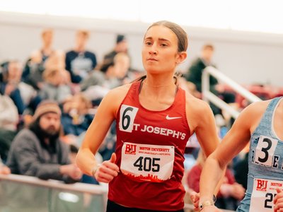 Women's track runner